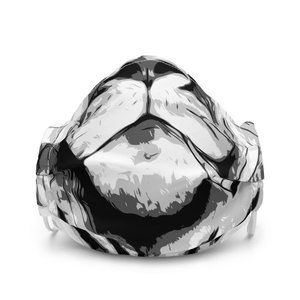 BW Remember Premium Face Mask, Graphic Design